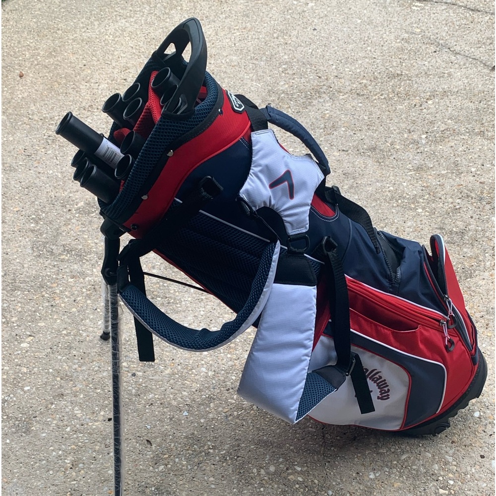 Callaway Red White and Blue Stand Golf Bag